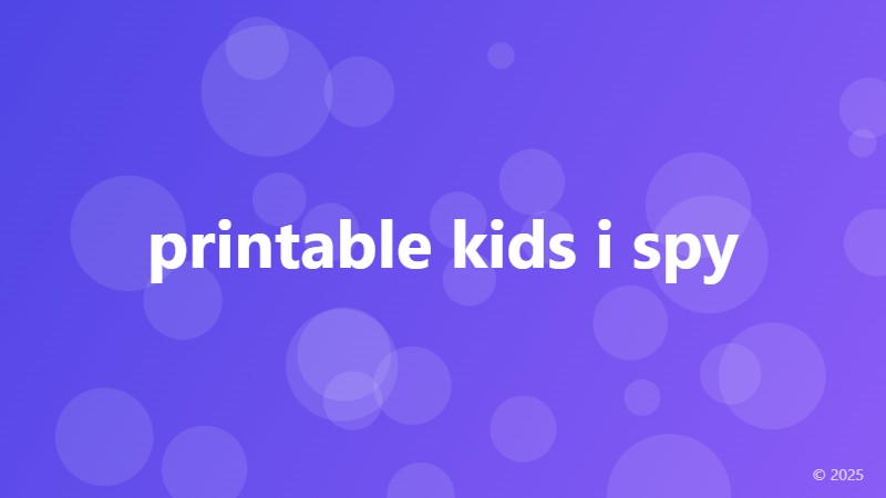 printable kids i spy